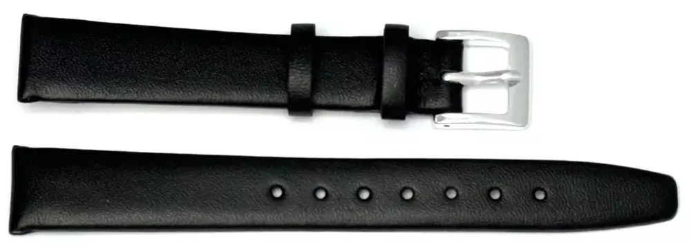 Pasek Chermond A132 Czarny Klamra Srebrna 10mm