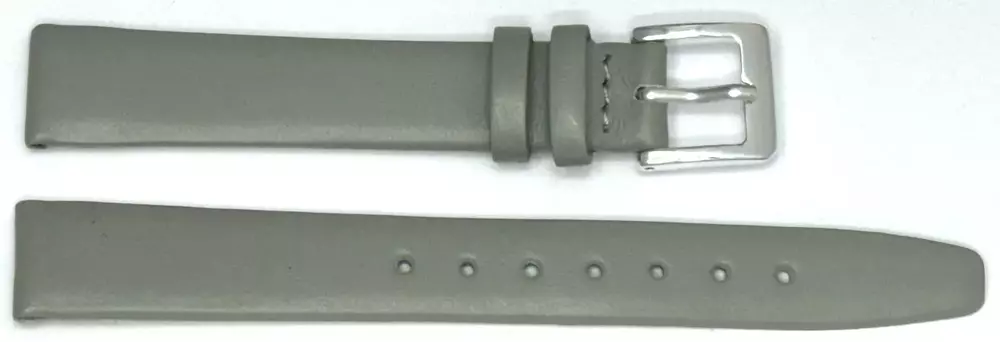 Pasek Chermond A132 Szary Klamra Srebrna 14mm