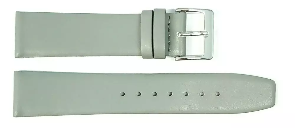 Pasek Chermond A132 Szary Klamra Srebrna 20mm
