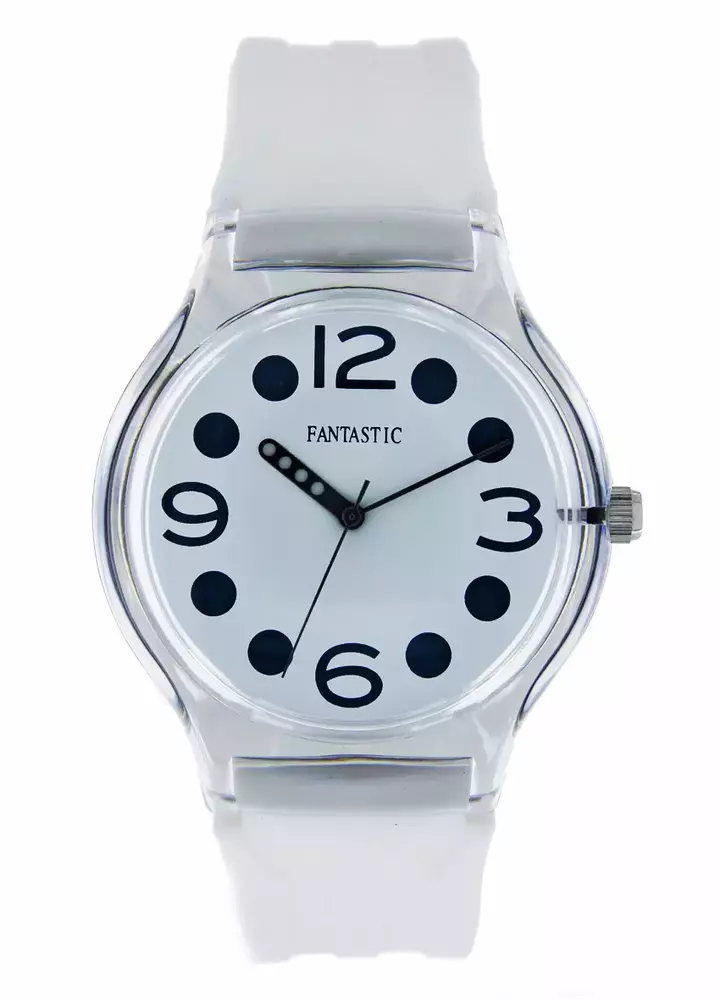 Zegarek Fantastic PASEK SILICON BIAŁY 68