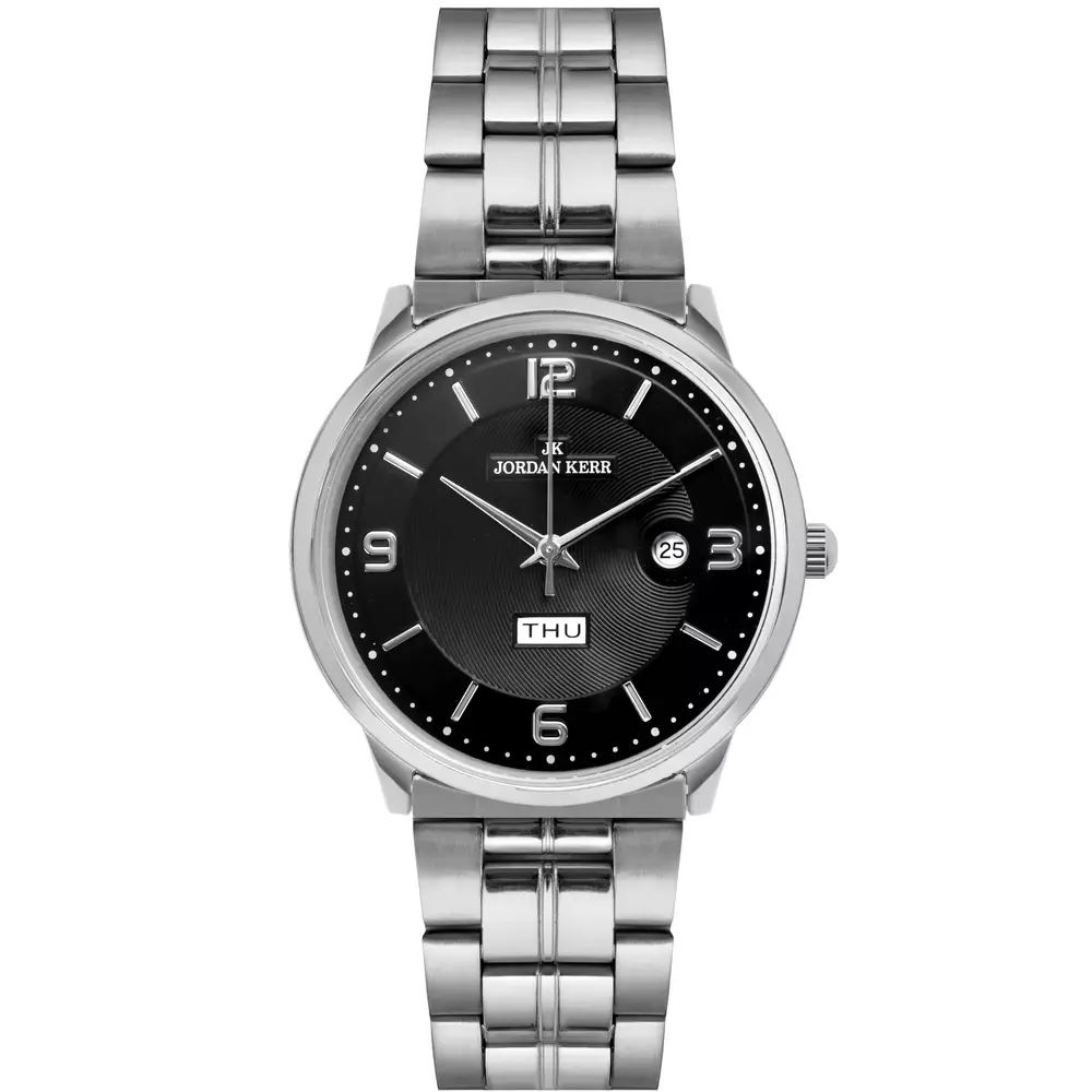 Zegarek JORDAN KERR  L1036 IPS czarna tarcza