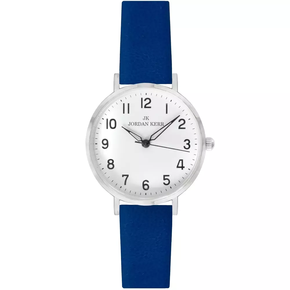 Zegarek JORDAN KERR L1025 IPS niebieski pasek