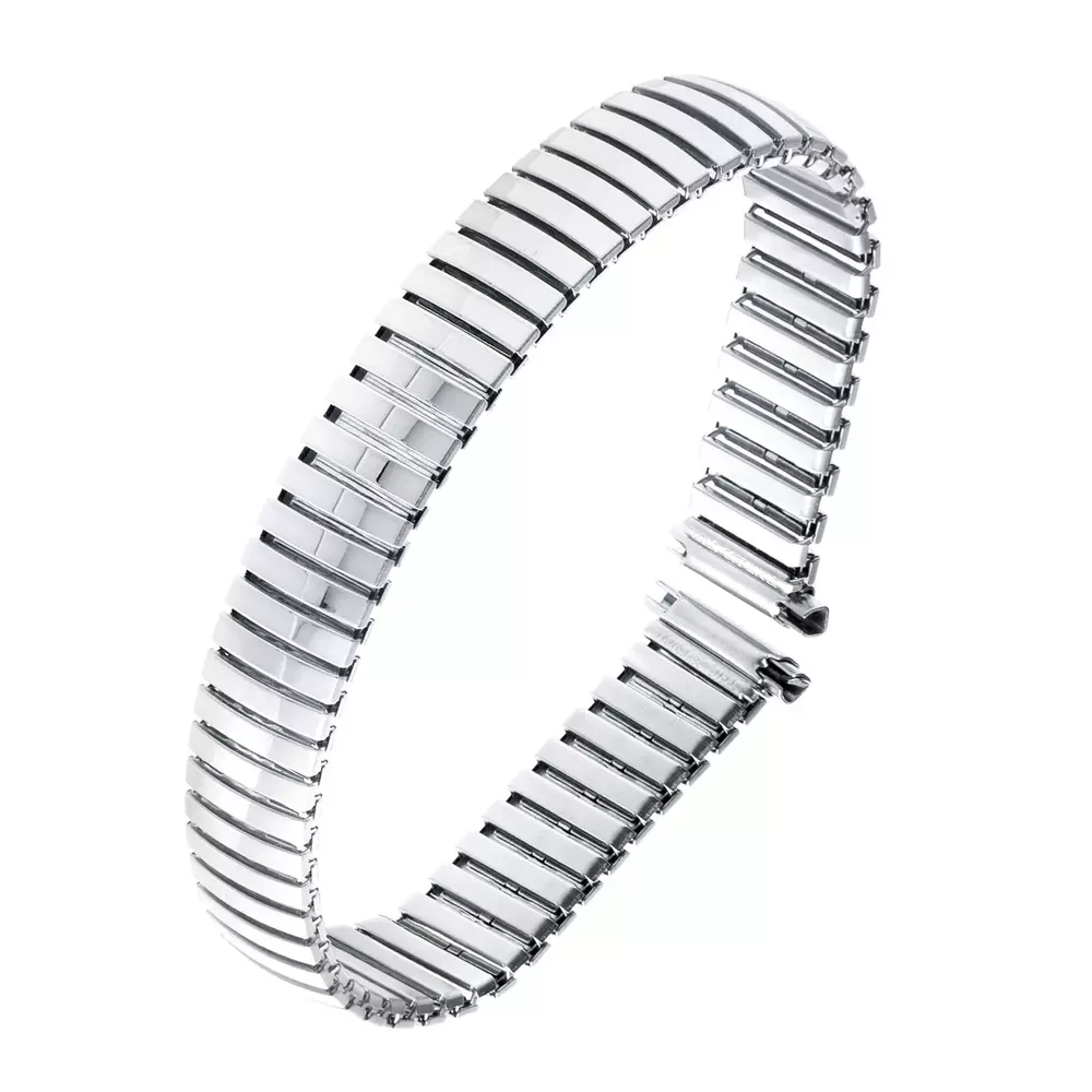 Bransoleta rozciągana SHQ SILVER MĘSKA-319