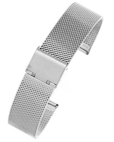 Bransoleta siatkowa 0.4 SILVER 18MM 1