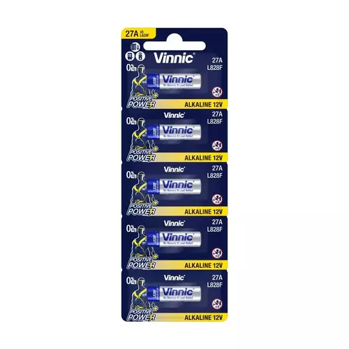 Bateria Vinnic A27 L828 - blister 5 szt. 1
