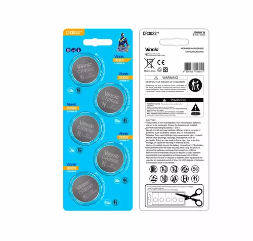 Bateria Vinnic CR 3032 3V - Blister 5 szt. 1