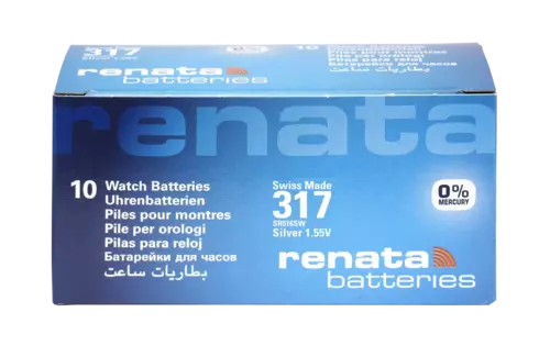 Bateria srebrowa Renata SR516SW / 317 - opakowanie 10 szt. 1