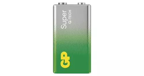 Bateria GP 9V 6LR61 Super alkaline - FOLIA 1szt 1