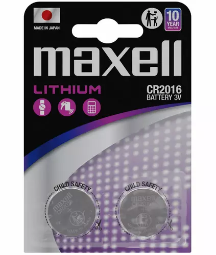 Bateria Maxell CR2016 - blister 2szt 1