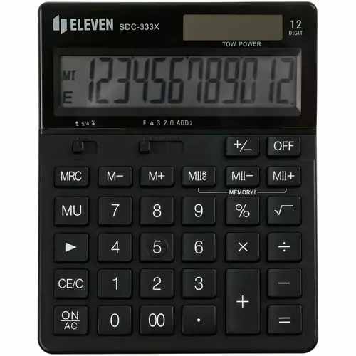 Kalkulator ELEVEN SDC333XBK 1