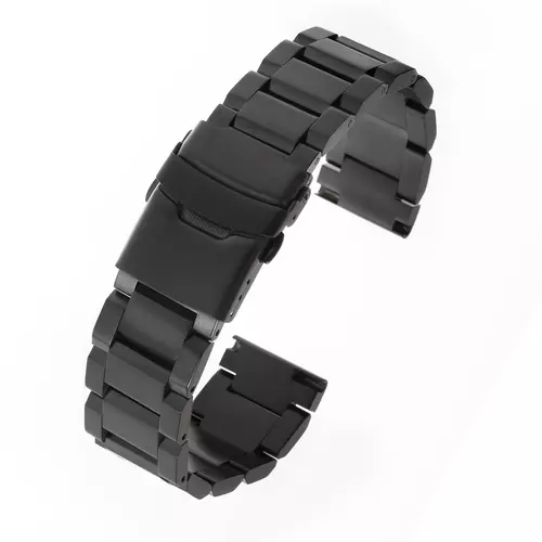 Bransoleta stalowa SOLID Black 20mm 1