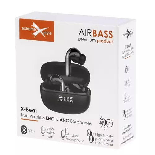 Słuchawki eXtremestyle Bluetooth X Beat czarne 1