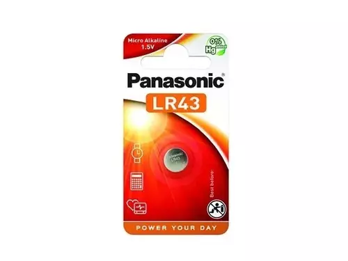 Bateria Panasonic 186 / LR43 - blister 1 szt. 1