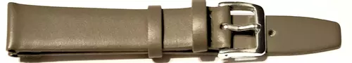Pasek Chermond A132 szaro-brązowy/taupe/ KLAMRA SREBRNA 12MM 1