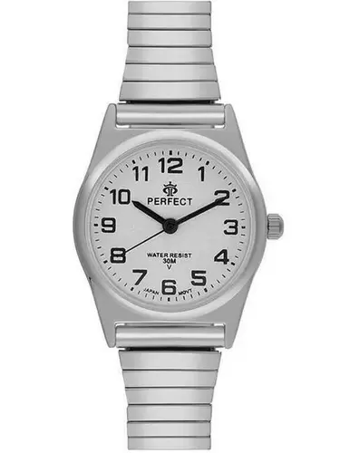 Zegarek PERFECT gumka damska silver XD164-02 1