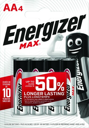 Bateria Energizer LR6 MAX - blister 4szt Promocja - zastępcze opakowanie zbiorcze 1
