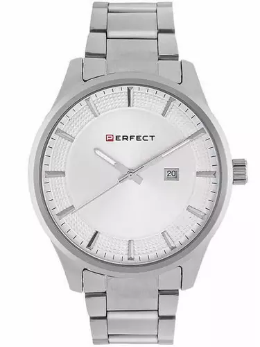 Zegarek PERFECT M105 -09 SILVER TARCZA SREBRNA 1