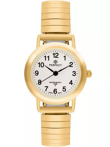 PERFECT GUMKA Damska XD008-04 GOLD tarcza SILVER 1