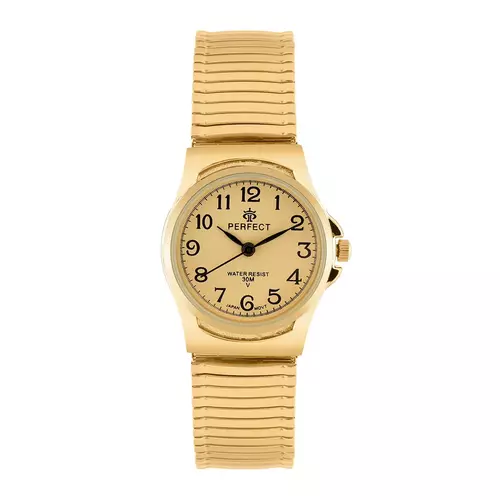 Zegarek PERFECT GUMKA Damska X648-06 GOLD tarcza gold 1