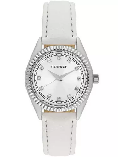 Zegarek PERFECT E392-01 IPS pasek biały 1