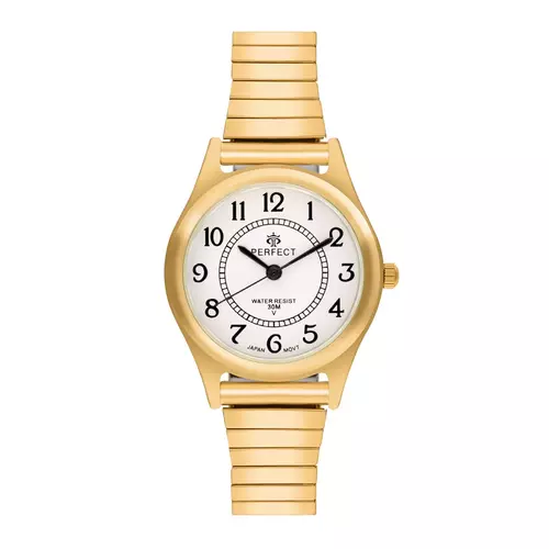 PERFECT GUMKA Damska  XD446-05 GOLD  tarcza SREBRNA 1