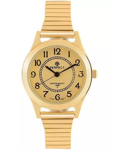 PERFECT GUMKA Damska  XD446-06 GOLD  tarcza GOLD 1