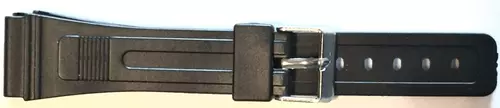 Pasek do  zegarka PCV 01 20mm czarny 1