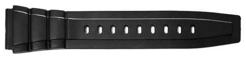 Pasek do  zegarka PCV 02 22mm czarny 1