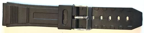 Pasek do  zegarka PCV 11  22mm czarny 1