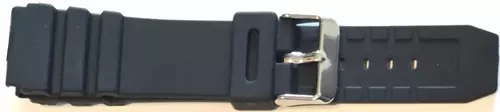 Pasek do  zegarka PCV 15  22mm czarny 1