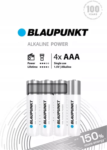 Bateria Blaupunkt LR3 AA POWER Białe /B4/ 1