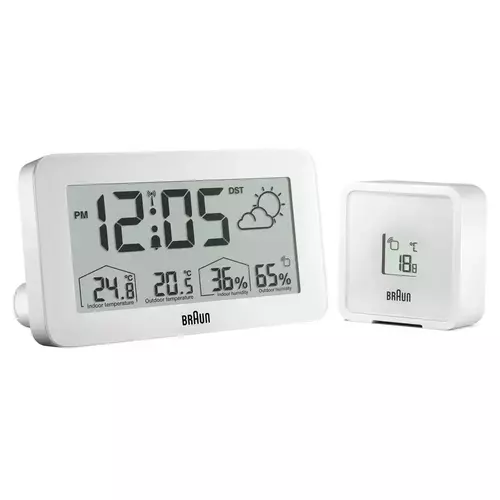 Budzik BRAUN BC13WP DCF 1