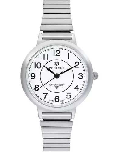 Zegarek PERFECT GUMKA Damska XD284-01 PNP tarcza biała 1