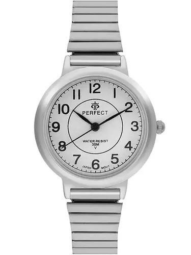 Zegarek PERFECT GUMKA Damska XD284-02 PNP tarcza biała 1