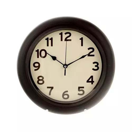 Zegar kwarcowy Brenner 6861A czarny 1