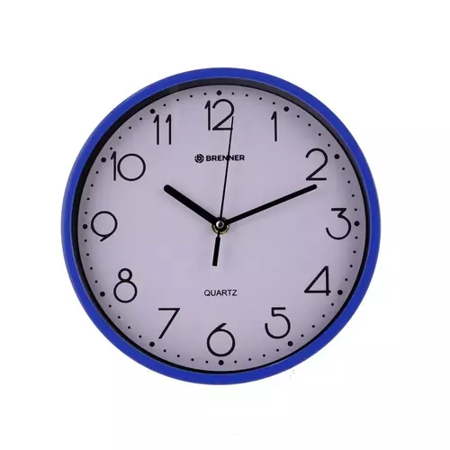 Zegar kwarcowy Brenner 6863BR niebieski Ø 20 1