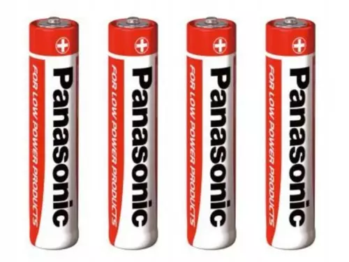 Bateria Panasonic R3 AAA - folia pak. po 4 szt. 1