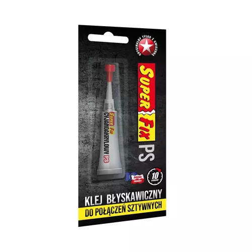 Klej SUPER FIX cyjanoakrylowy PS 1