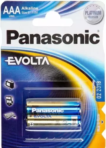 Bateria alkaliczna Panasonic LR3 AA EVOLTA - blister2 szt. 1