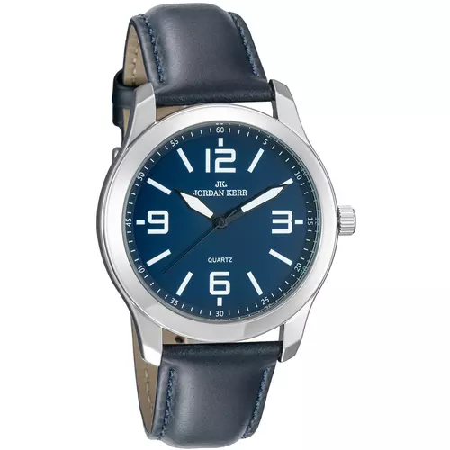 Zegarek JORDAN KERR P9011 IPS pasek granatowy tarcza granatowa 1