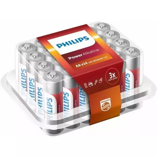 Bateria Philips LR6 BOX 24 POWER ALKALINE 1