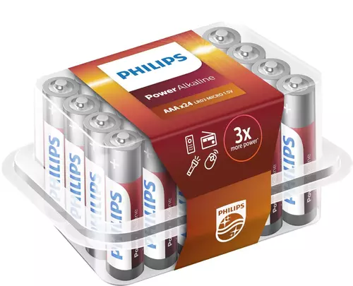 Bateria Philips LR3 BOX 24 POWER ALKALINE 1