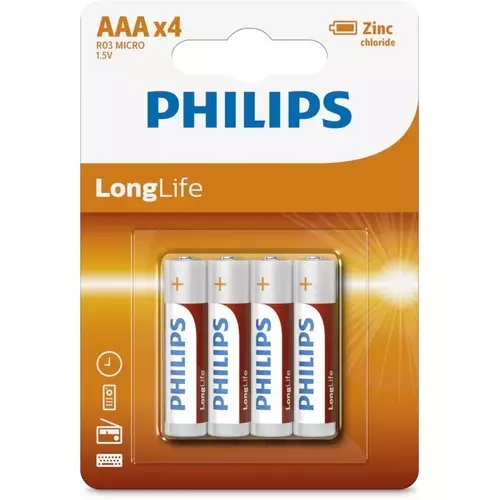 Bateria Philips R3 cynkowa B4 Longlife 1