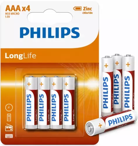 Bateria Philips R3 cynkowa B4 Longlife 1