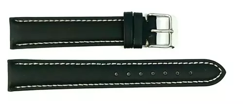 Pasek Chermond A140L CZARNY NIĆ BIAŁA 18MM 1