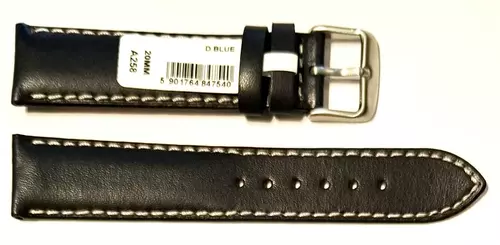 Pasek Chermond A258 18mm Granatowy 1