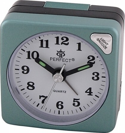 Budzik Kwarcowy Perfect A212 C2 ZIELONY 1