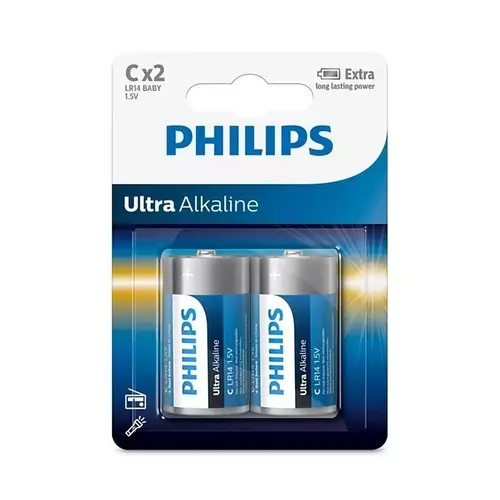 Bateria Philips LR14 ultra alkaline - Blister 2szt 1
