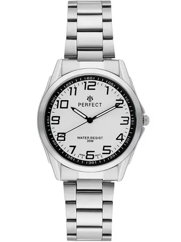 Zegarek Kwarcowy PERFECT R414L-03 Metal Standard Męski 1