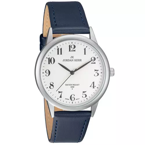 Zegarek JORDAN KERR LG001-06 IPS STANDARD MĘSKI pasek granatowy 1